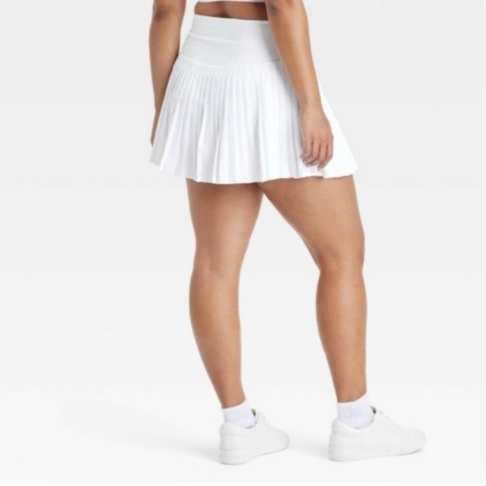 Womens Target High-Rise Pleated Skort/Skirt Shorts Built In XXl Blokecore - Picture 16 of 16
